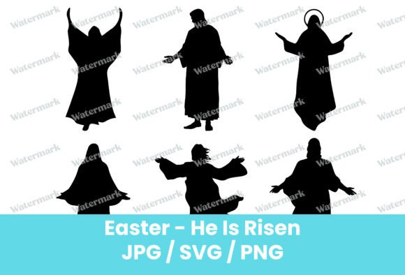 Easter He Is Risen SVG: Graphics & Crafts for Branding