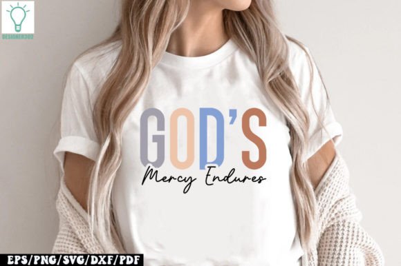 God s Mercy Endures SVG: Graphics and Crafts for Editorial Design