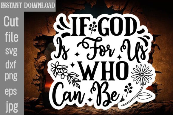 If God Is for Us SVG: Graphics & Crafts for Branding