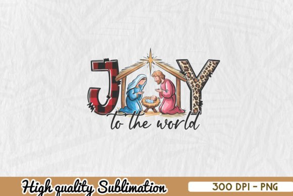 Joy to the World Christmas Jesus PNG