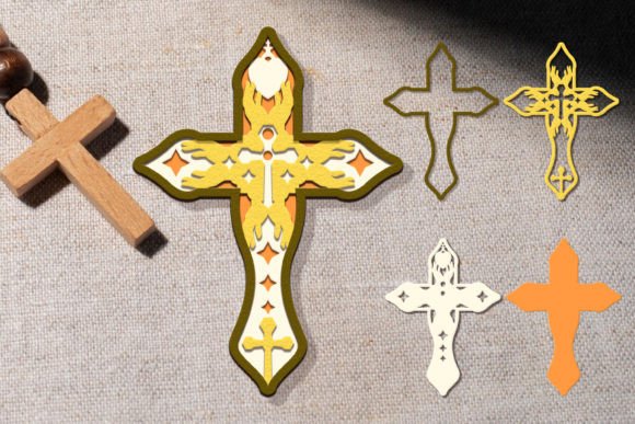 Layered Christian Cross Laser Cut Svg – A Designer's Review