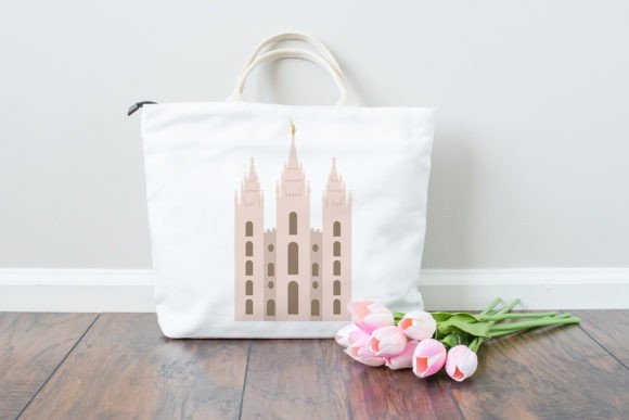 LDS Salt Lake Temple SVG: Graphics for Faith-Based Crafts