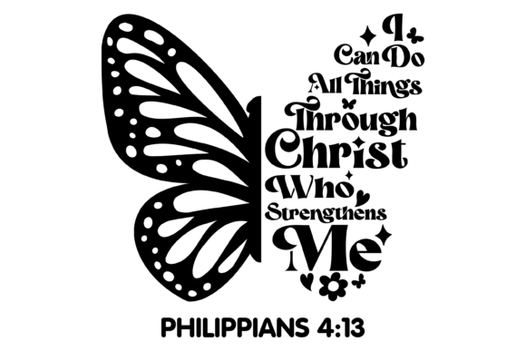 Philippians Bible Verse Svg PNG: Graphics and Crafts