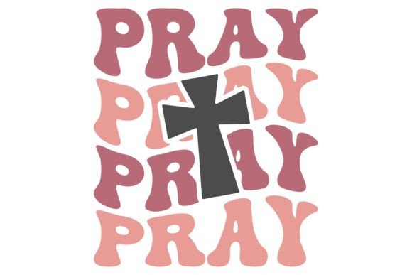 Pray Cross Svg PNG: Graphics for Crafts and Content