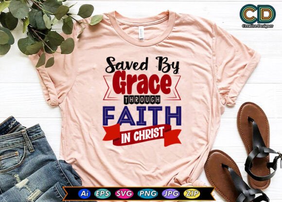 SAVED by GRACE THROUGH FAITH in CHRIST Graphics & Crafts Review
